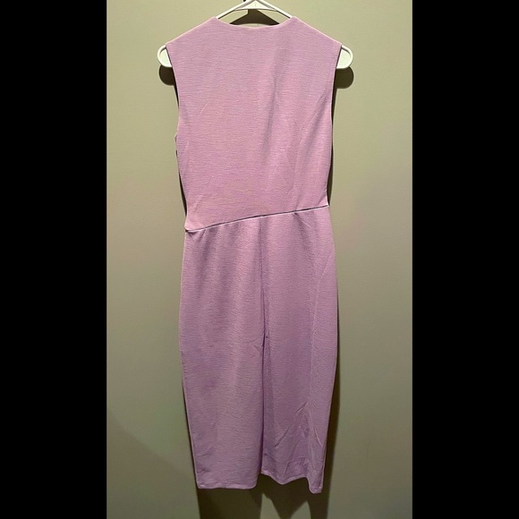 NWOT White House Black Market Purple Wrap Dress 4 - Picture 6 of 11